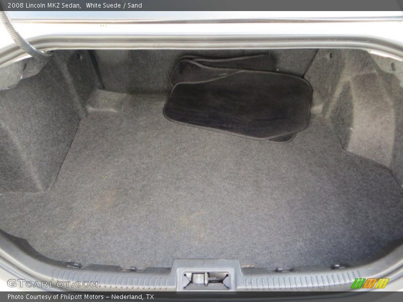 White Suede / Sand 2008 Lincoln MKZ Sedan