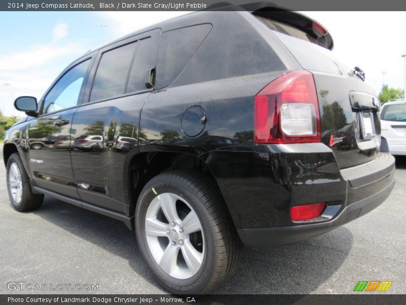 Black / Dark Slate Gray/Light Pebble 2014 Jeep Compass Latitude