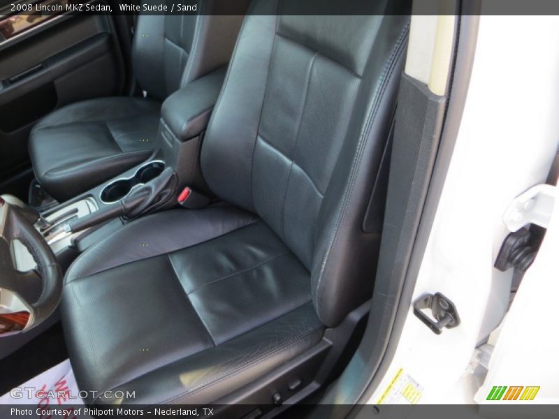White Suede / Sand 2008 Lincoln MKZ Sedan