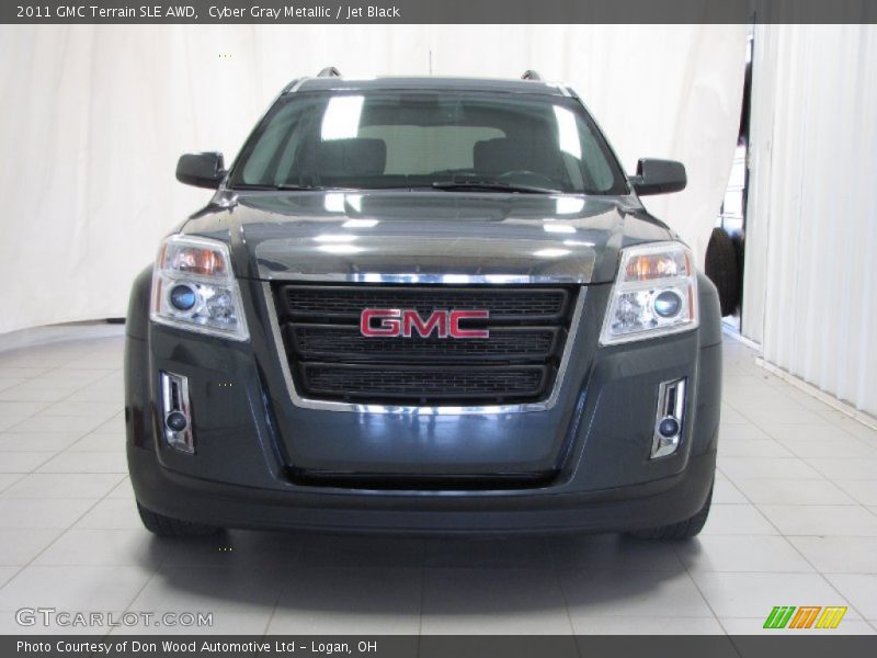 Cyber Gray Metallic / Jet Black 2011 GMC Terrain SLE AWD
