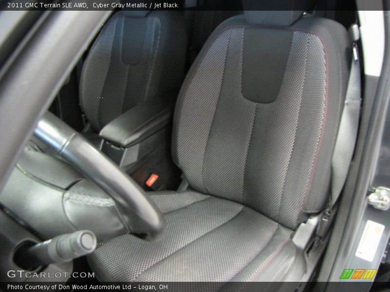 Cyber Gray Metallic / Jet Black 2011 GMC Terrain SLE AWD