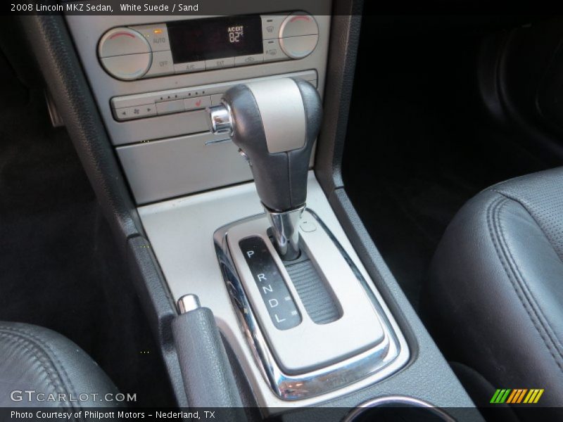 White Suede / Sand 2008 Lincoln MKZ Sedan
