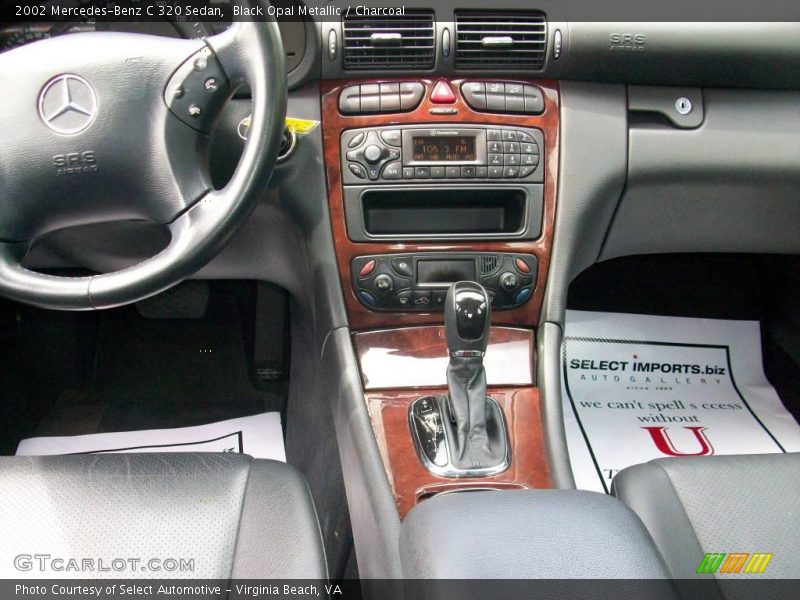 Black Opal Metallic / Charcoal 2002 Mercedes-Benz C 320 Sedan