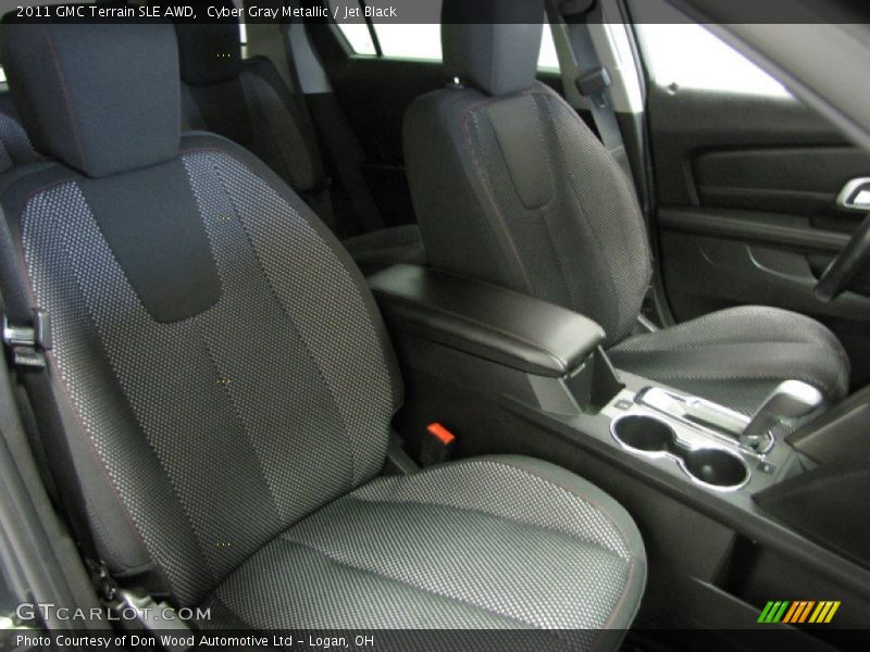 Cyber Gray Metallic / Jet Black 2011 GMC Terrain SLE AWD