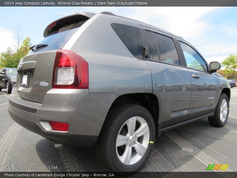 Mineral Gray Metallic / Dark Slate Gray/Light Pebble 2014 Jeep Compass Latitude
