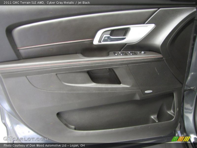 Cyber Gray Metallic / Jet Black 2011 GMC Terrain SLE AWD