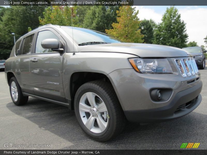 Mineral Gray Metallic / Dark Slate Gray/Light Pebble 2014 Jeep Compass Latitude