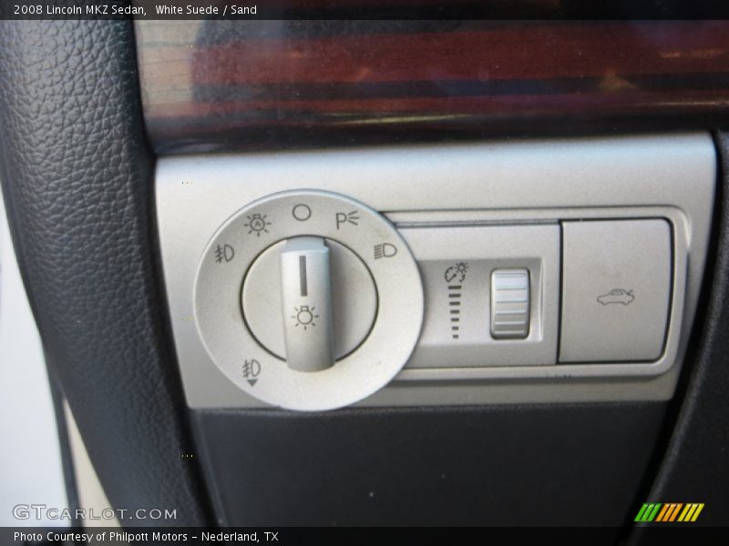 White Suede / Sand 2008 Lincoln MKZ Sedan
