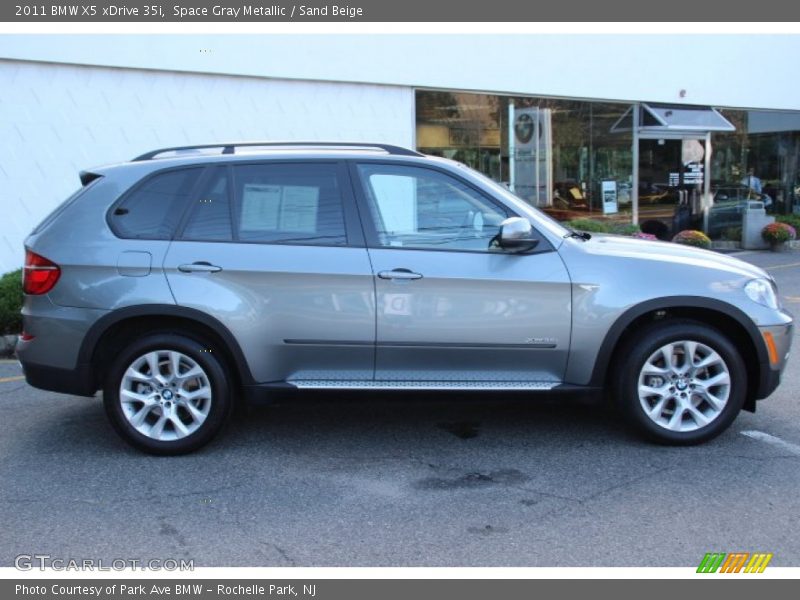 Space Gray Metallic / Sand Beige 2011 BMW X5 xDrive 35i