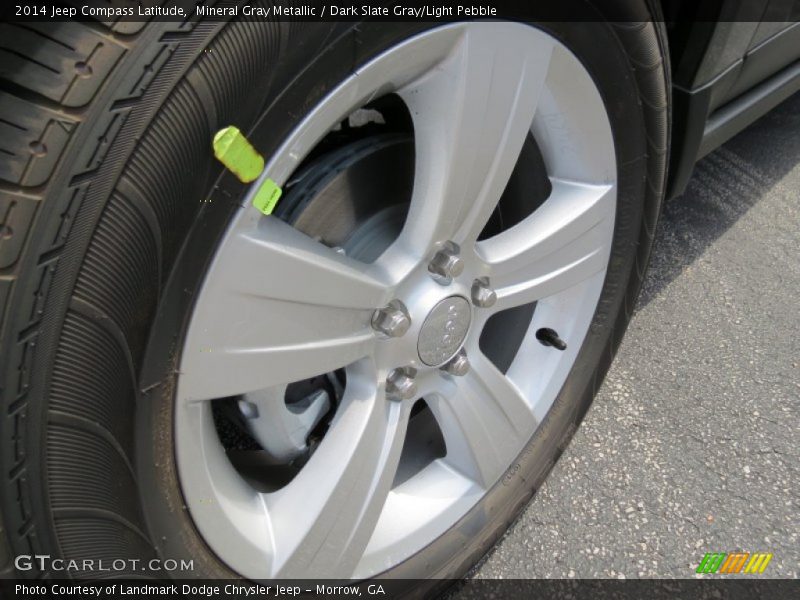 Mineral Gray Metallic / Dark Slate Gray/Light Pebble 2014 Jeep Compass Latitude