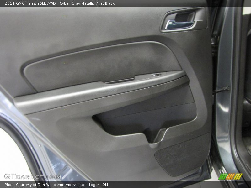 Cyber Gray Metallic / Jet Black 2011 GMC Terrain SLE AWD