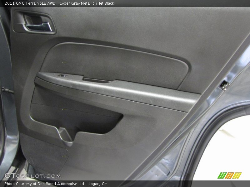 Cyber Gray Metallic / Jet Black 2011 GMC Terrain SLE AWD