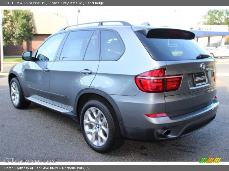 Space Gray Metallic / Sand Beige 2011 BMW X5 xDrive 35i