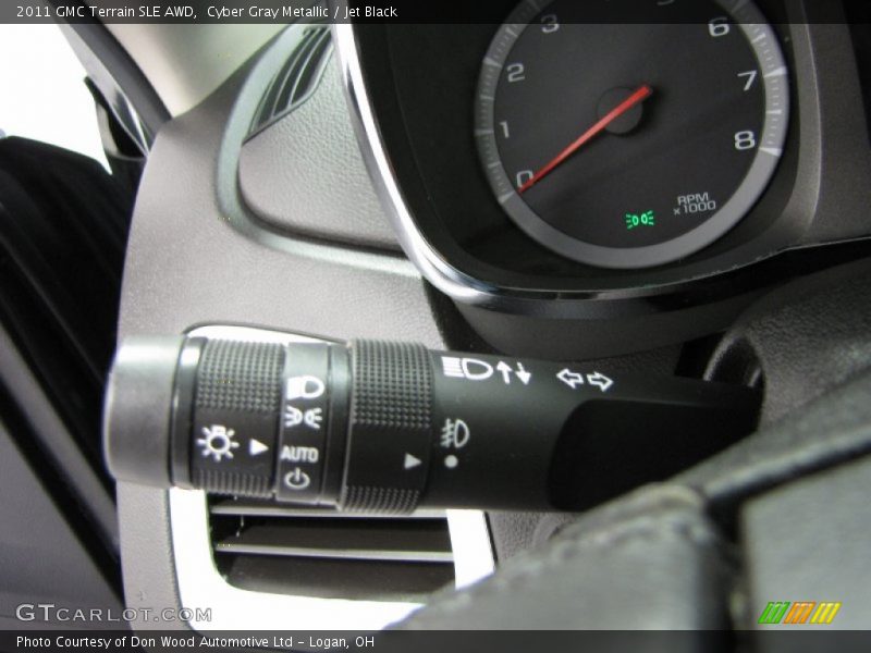 Cyber Gray Metallic / Jet Black 2011 GMC Terrain SLE AWD