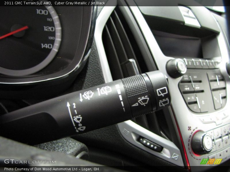 Cyber Gray Metallic / Jet Black 2011 GMC Terrain SLE AWD