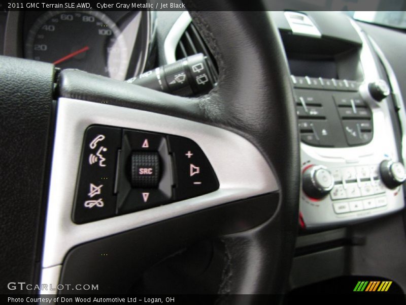 Cyber Gray Metallic / Jet Black 2011 GMC Terrain SLE AWD