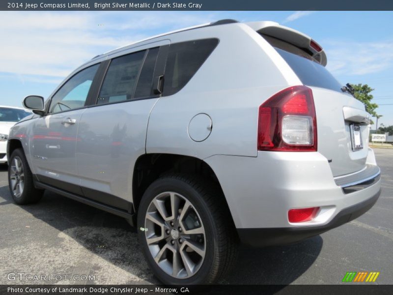 Bright Silver Metallic / Dark Slate Gray 2014 Jeep Compass Limited