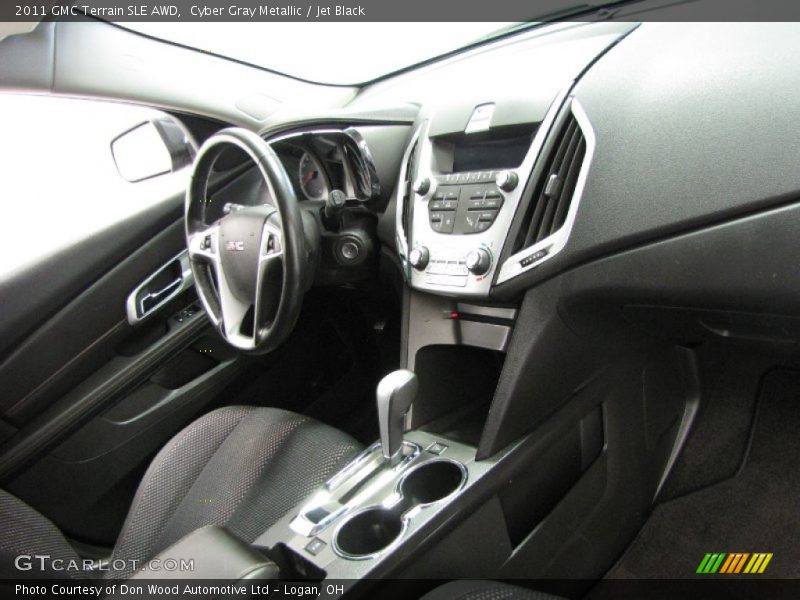 Cyber Gray Metallic / Jet Black 2011 GMC Terrain SLE AWD