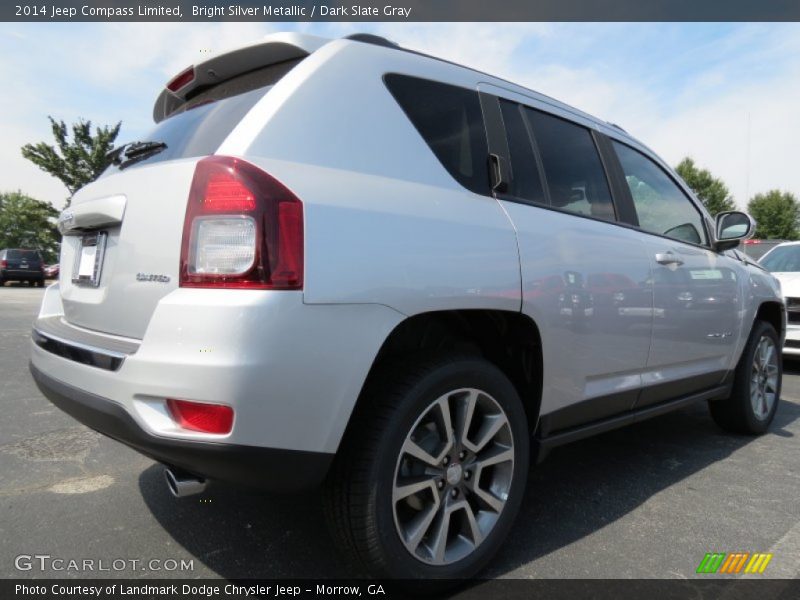 Bright Silver Metallic / Dark Slate Gray 2014 Jeep Compass Limited