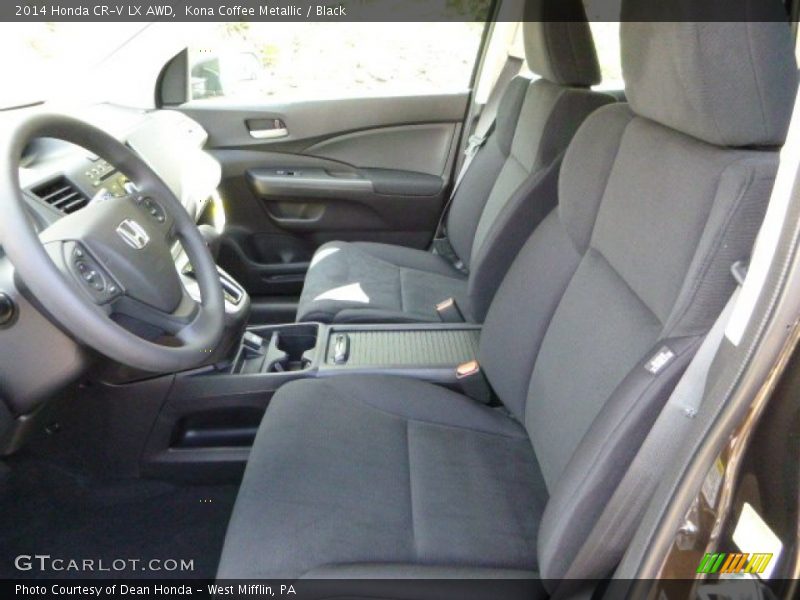 Kona Coffee Metallic / Black 2014 Honda CR-V LX AWD