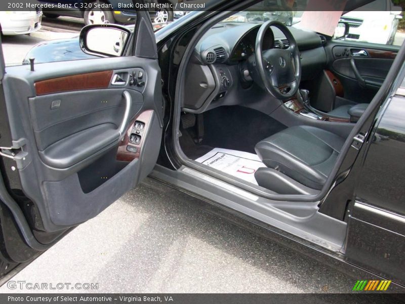 Black Opal Metallic / Charcoal 2002 Mercedes-Benz C 320 Sedan