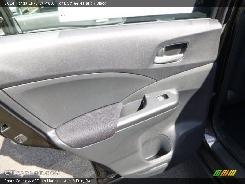 Kona Coffee Metallic / Black 2014 Honda CR-V LX AWD