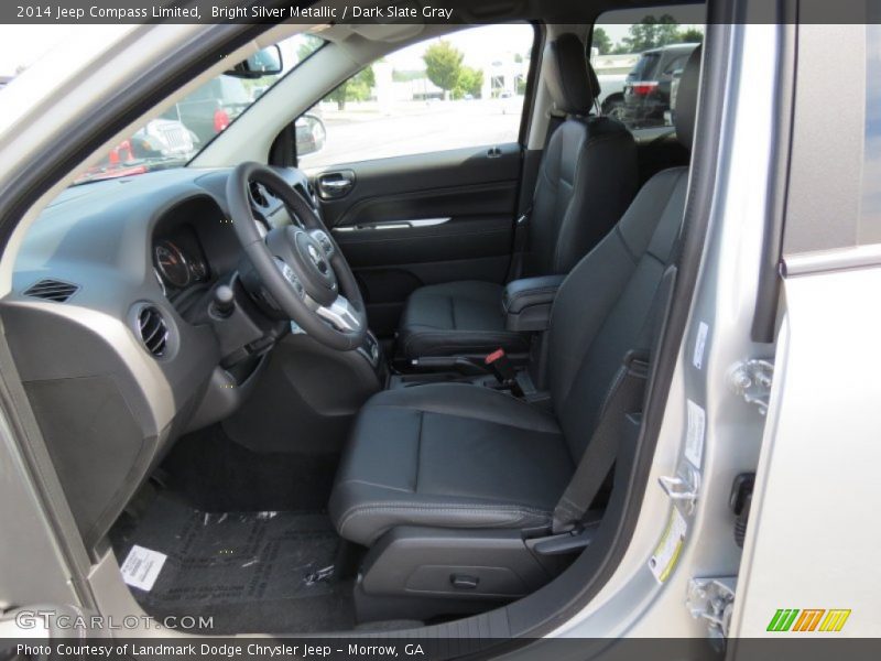 Bright Silver Metallic / Dark Slate Gray 2014 Jeep Compass Limited