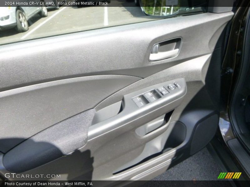 Kona Coffee Metallic / Black 2014 Honda CR-V LX AWD