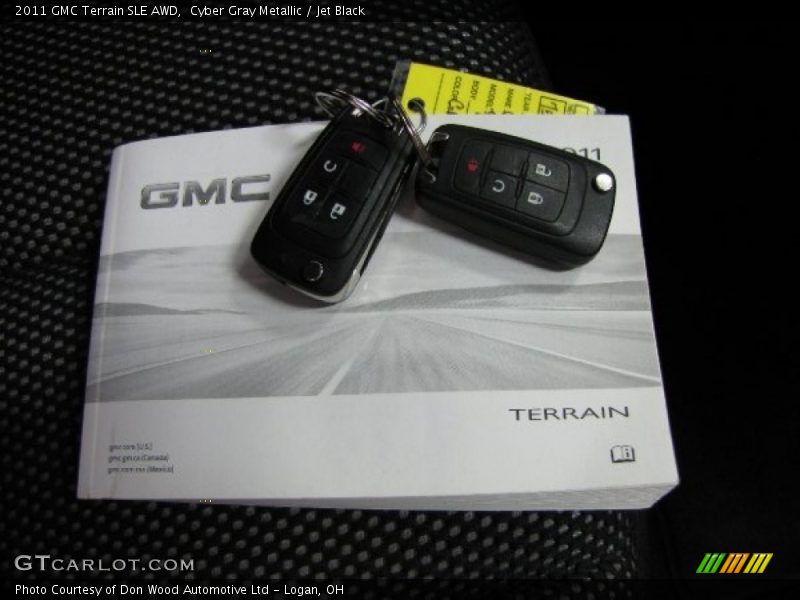 Cyber Gray Metallic / Jet Black 2011 GMC Terrain SLE AWD