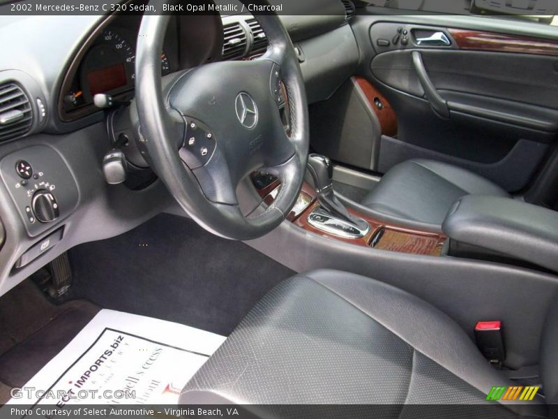 Black Opal Metallic / Charcoal 2002 Mercedes-Benz C 320 Sedan