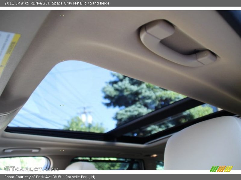 Space Gray Metallic / Sand Beige 2011 BMW X5 xDrive 35i