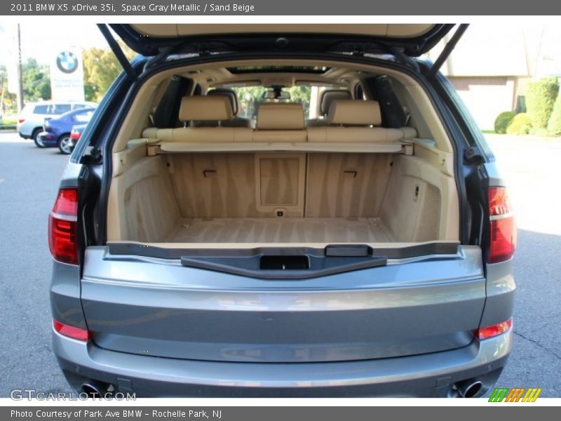 Space Gray Metallic / Sand Beige 2011 BMW X5 xDrive 35i