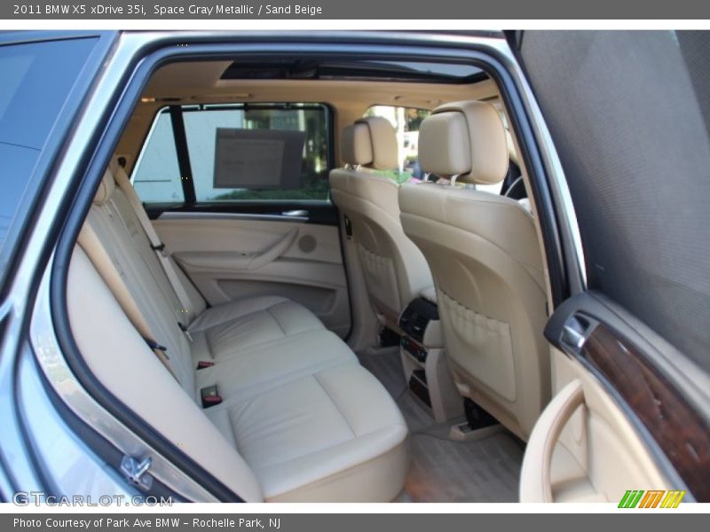 Space Gray Metallic / Sand Beige 2011 BMW X5 xDrive 35i