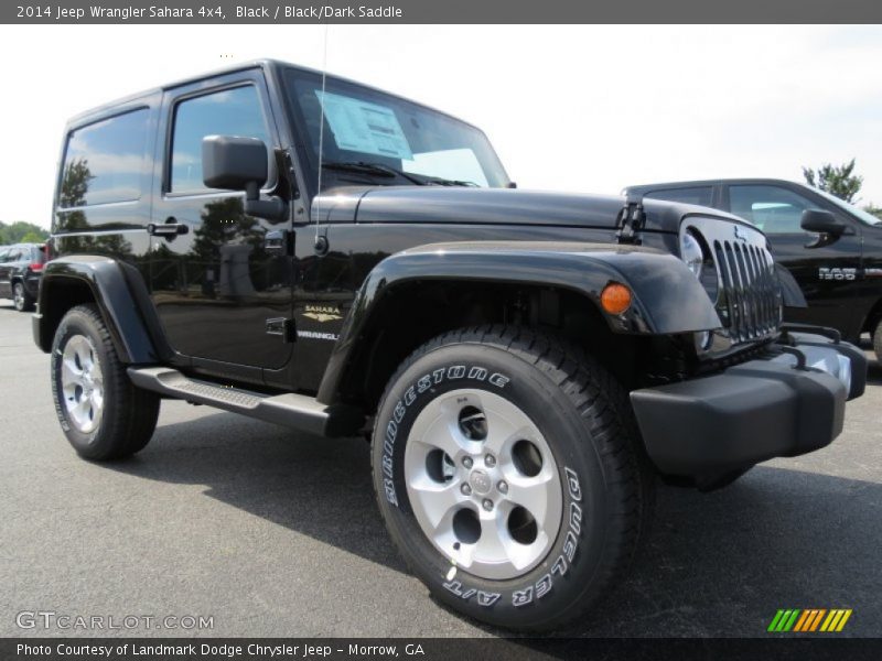Front 3/4 View of 2014 Wrangler Sahara 4x4