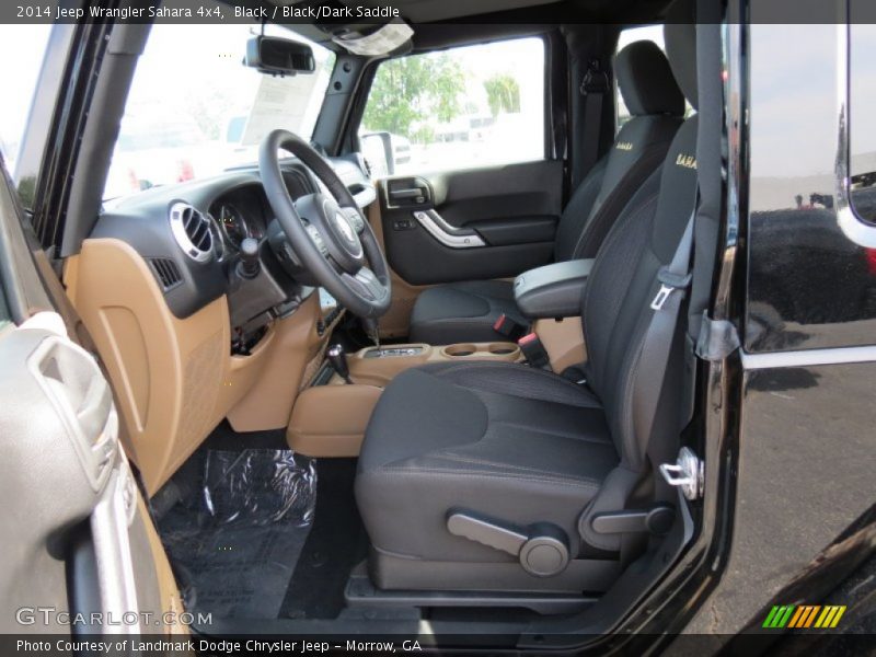 Front Seat of 2014 Wrangler Sahara 4x4
