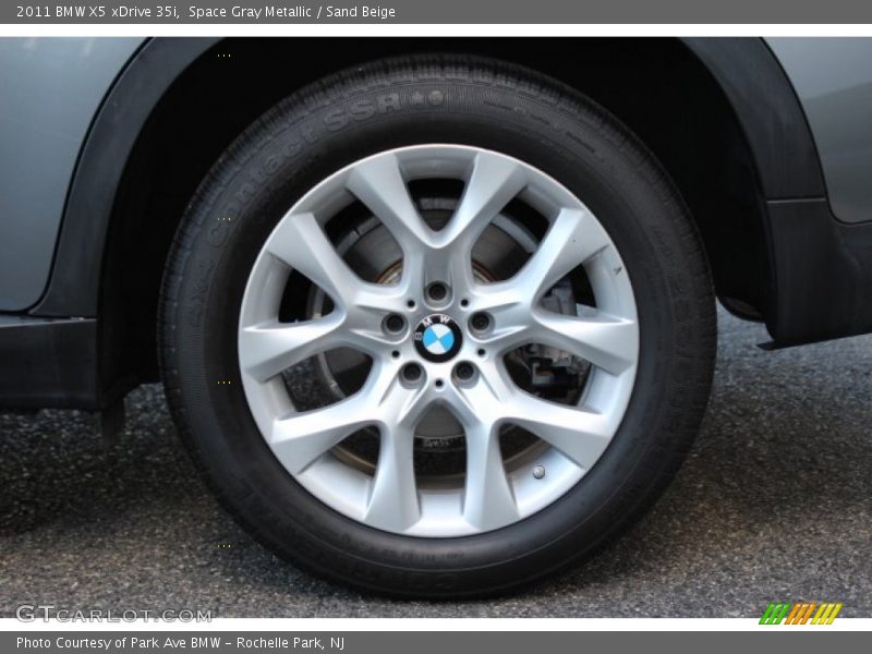 Space Gray Metallic / Sand Beige 2011 BMW X5 xDrive 35i