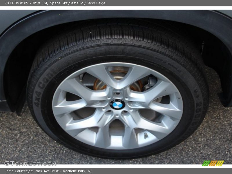 Space Gray Metallic / Sand Beige 2011 BMW X5 xDrive 35i