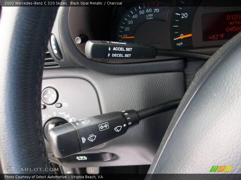 Black Opal Metallic / Charcoal 2002 Mercedes-Benz C 320 Sedan