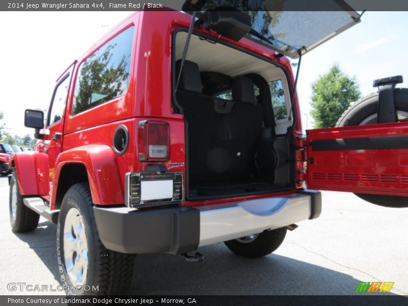 Flame Red / Black 2014 Jeep Wrangler Sahara 4x4