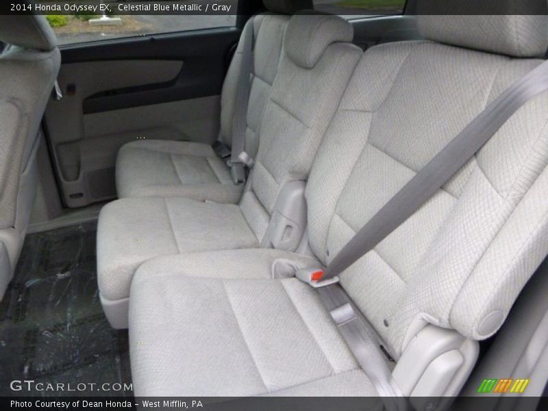 Celestial Blue Metallic / Gray 2014 Honda Odyssey EX
