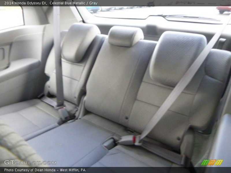 Celestial Blue Metallic / Gray 2014 Honda Odyssey EX