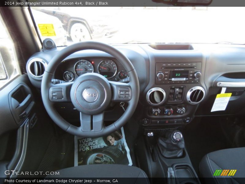 Black / Black 2014 Jeep Wrangler Unlimited Rubicon 4x4