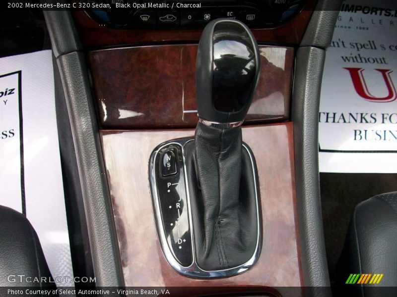 Black Opal Metallic / Charcoal 2002 Mercedes-Benz C 320 Sedan