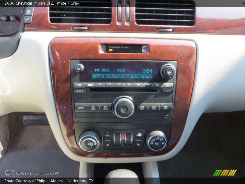 White / Gray 2006 Chevrolet Impala LTZ