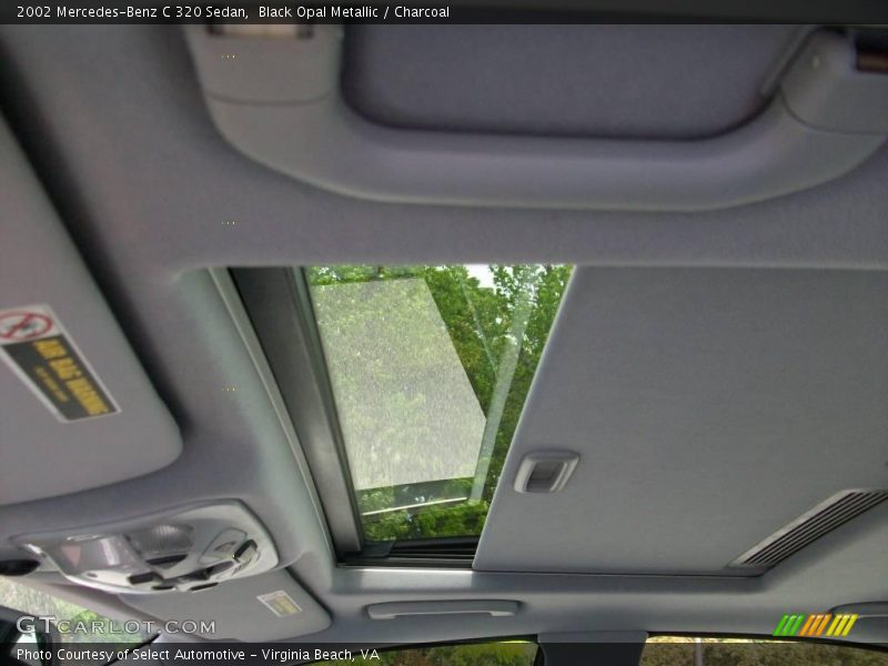 Black Opal Metallic / Charcoal 2002 Mercedes-Benz C 320 Sedan
