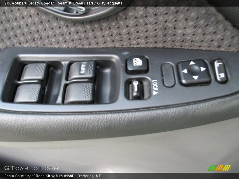 Seamist Green Pearl / Gray Moquette 2004 Subaru Legacy L Sedan