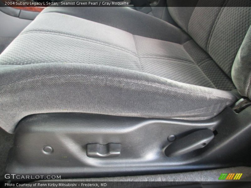 Seamist Green Pearl / Gray Moquette 2004 Subaru Legacy L Sedan