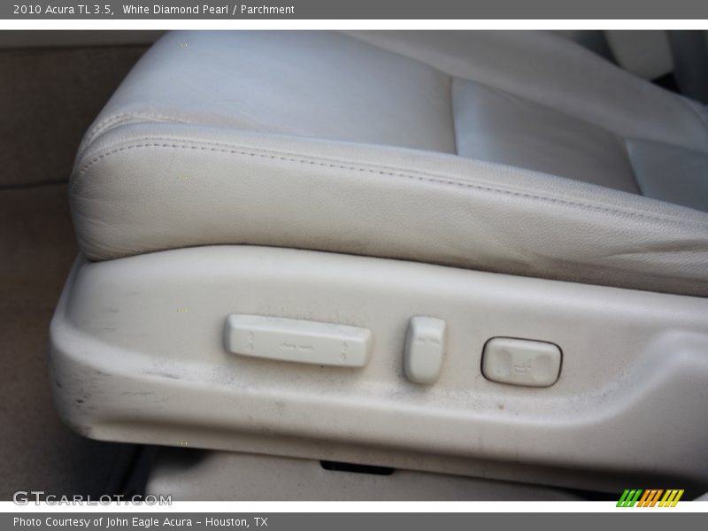 White Diamond Pearl / Parchment 2010 Acura TL 3.5