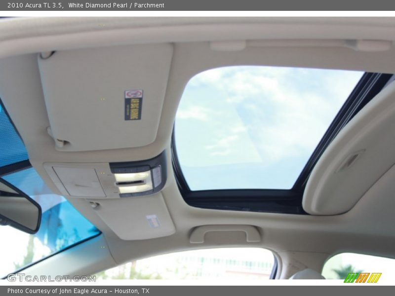 White Diamond Pearl / Parchment 2010 Acura TL 3.5