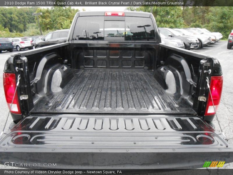 Brilliant Black Crystal Pearl / Dark Slate/Medium Graystone 2010 Dodge Ram 1500 TRX4 Quad Cab 4x4